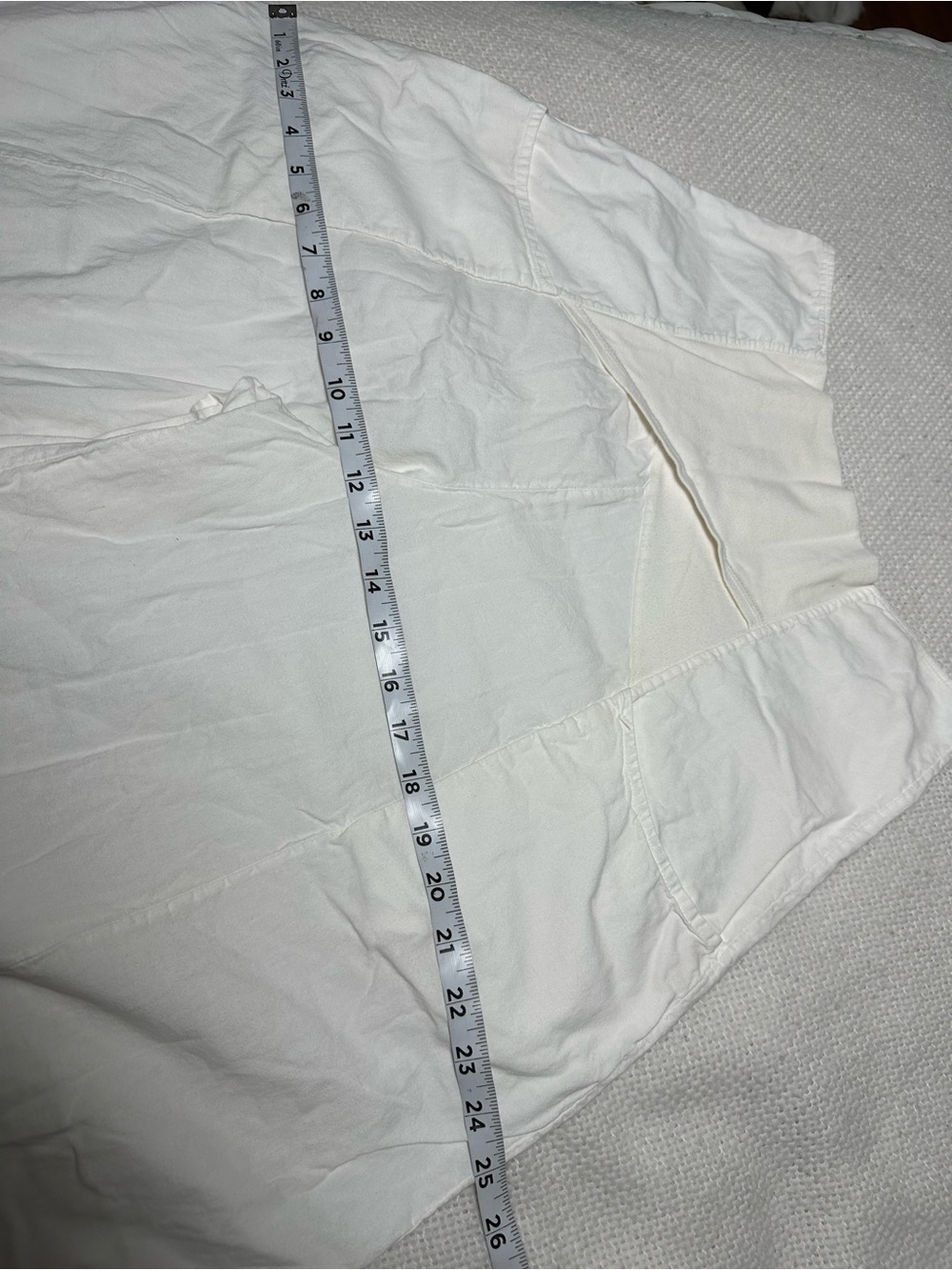 LUNALUZ White Cotton Wide Leg Palazzo Pants / Culottes – Size 3 - Picture 5 of 14